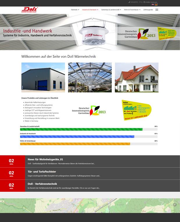 CMS Website - Warmluftheizgeräte